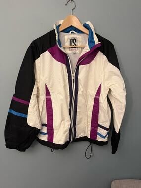 Vintage CS Signature Colorblock Windbreaker Jacket